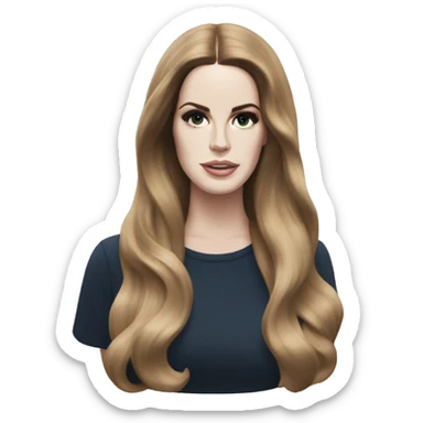 Lana del rey album sticker