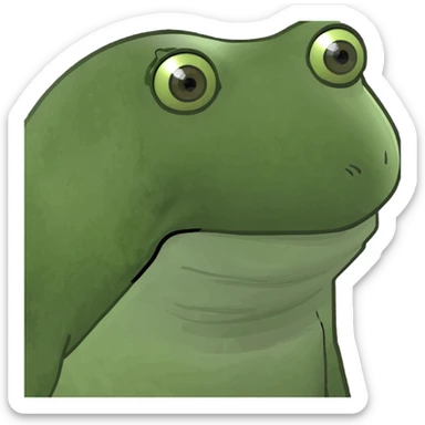 Frogs sticker