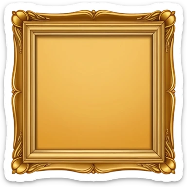painting frame sticker