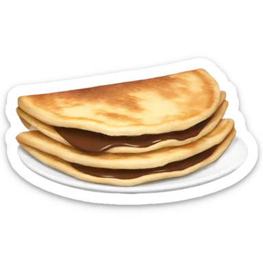 nutella crepe sticker