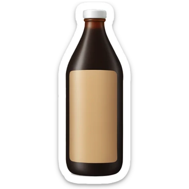 bottle of soy sauce sticker