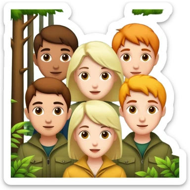 the dear abbeys sticker