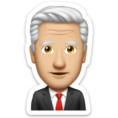 Sergey Sobyanin Mayor of Moscow sticker