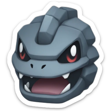 onix pokemon sticker
