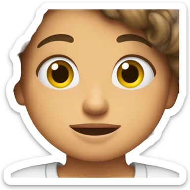 Una mamá gritando sticker