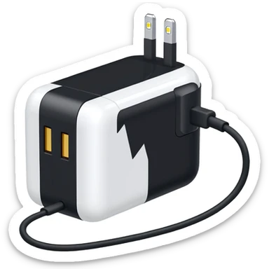 iphone charger sticker