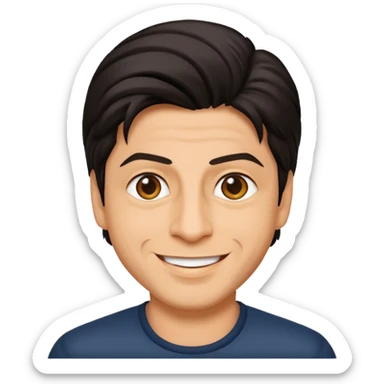 create me an emoji of shahrukh khan sticker
