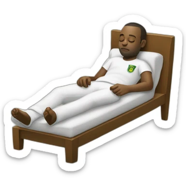 Temba bavuma sleeping sticker