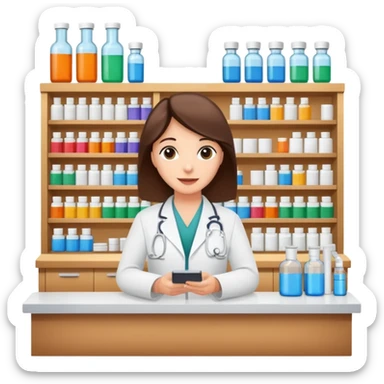 pharmacy sticker