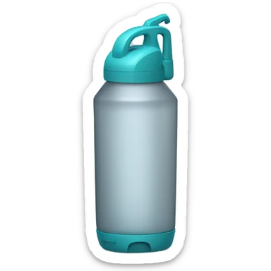 Plastic bottle vacuum cleaner  sticker