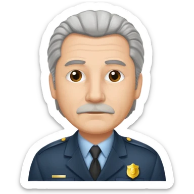 Prison warden  sticker