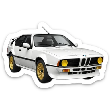 bmw M135 2022 model white sticker