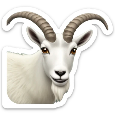 Mountain goat-antelope  sticker