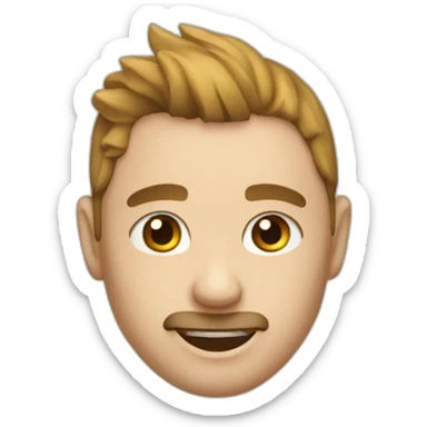 Genou qui se tape sticker