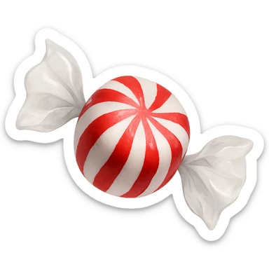winter candy, remove background sticker