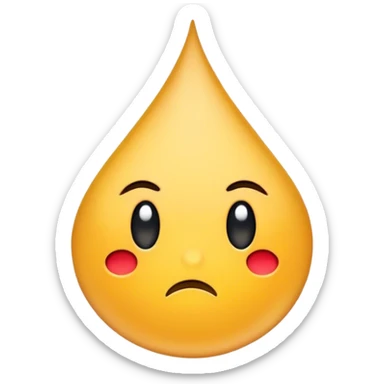 no symbol covering the sweat drop symbol sticker