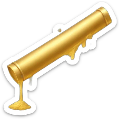 dust becoming gold bar sticker