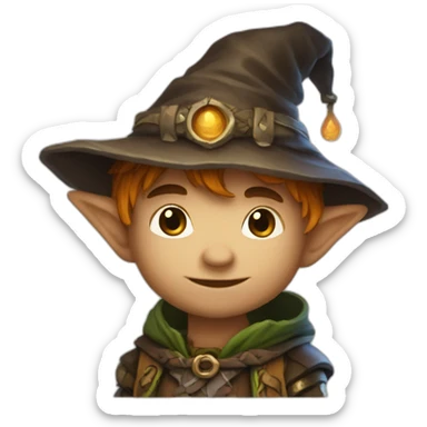halfling sorcerer sticker