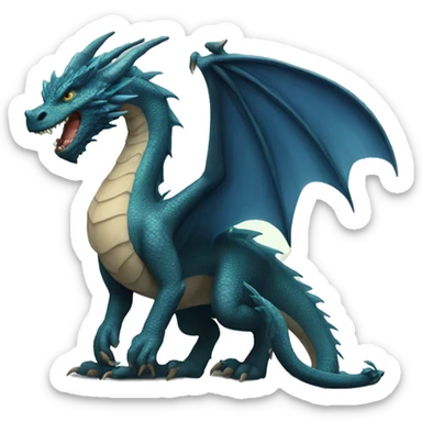 A dragón  sticker