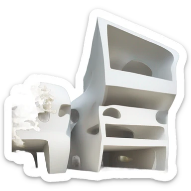 Steven Holl architecture sticker