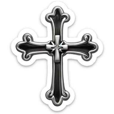 chrome hearts cross sticker