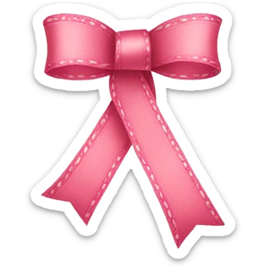 Ribbon sticker