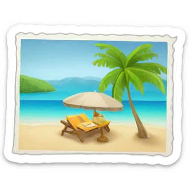 cheques vacances sticker
