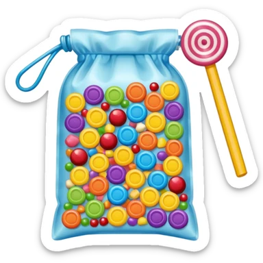 happy zip lock with pounder  sticker