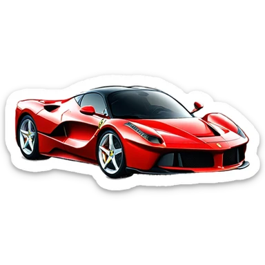 ferrari la ferrari sticker