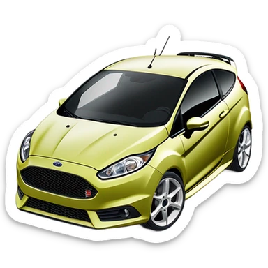 une fiesta st150  sticker
