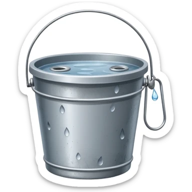 fishing bucket sticker
