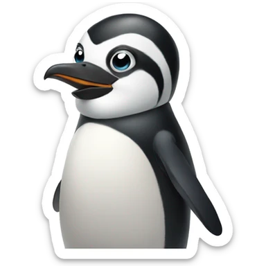 Penguin sticker