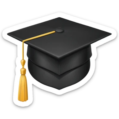 graduate icon sticker