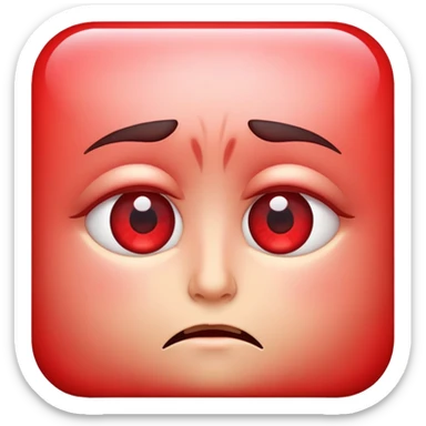 Itchy watery eyes sticker