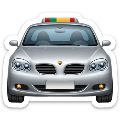 Make a car say BGZ9007 sticker