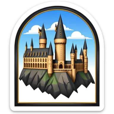 hogwarts sticker