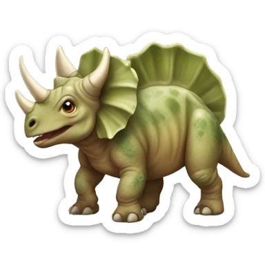 triceratops  sticker