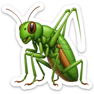 Cricket waiting to hear back from you  sticker