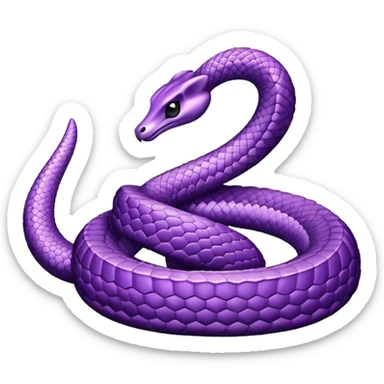 Arizona diamondback purple sticker