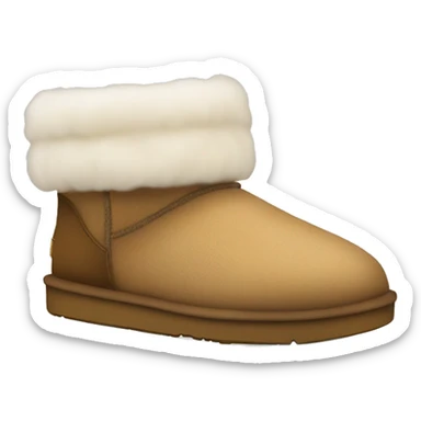 UGG slippers  sticker