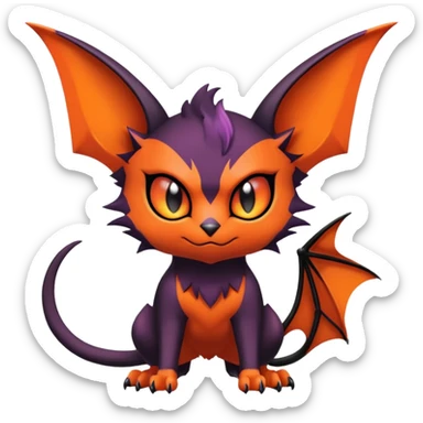 Noibat-Noivern-Litten-Hybrid sticker