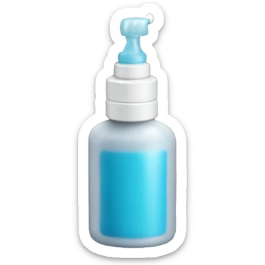 throat spray sticker