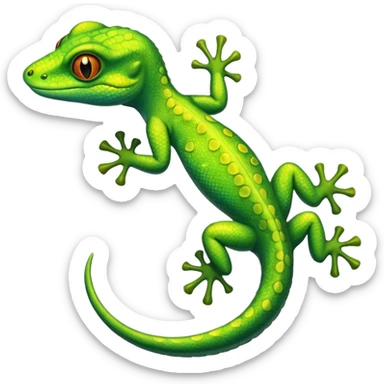 Gecko sticker