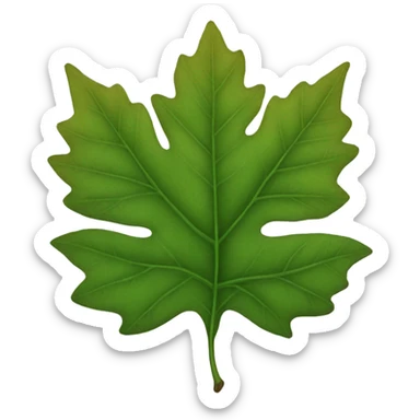 leaf sticker