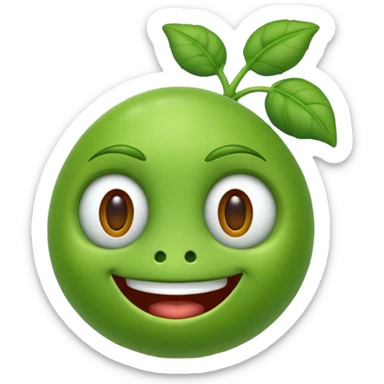 pea shooter pvz sticker