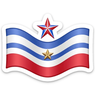 Assyrian flag sticker