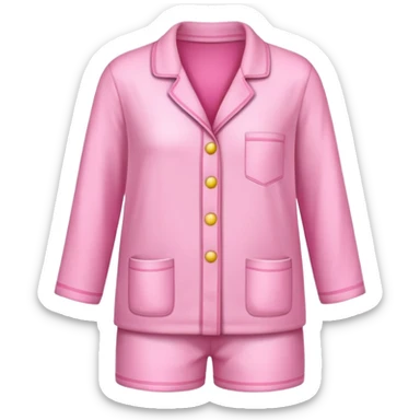 Pijama rosa  sticker