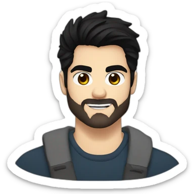 Derek hale teen wolf sticker