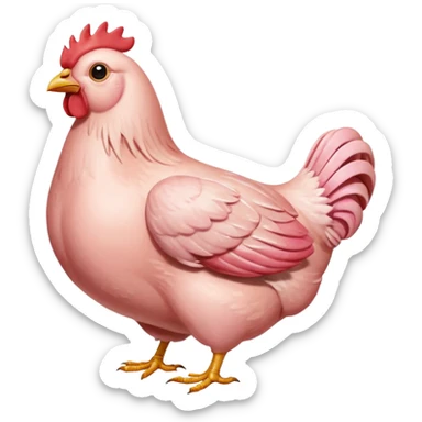 raw chicken sticker