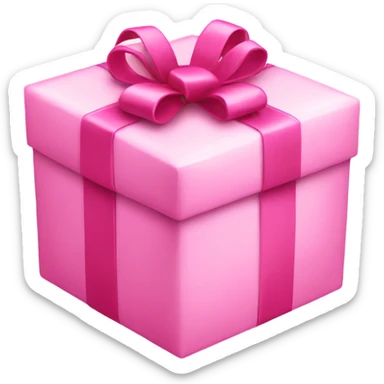 Pink present  sticker